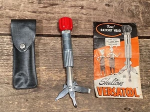 Shelton Ratchet Head Versa tool Vintage AAA Promo with Bag and Pamphlet - Picture 1 of 10