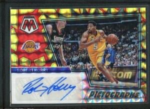 2022-23 ROBERT HORRY AUTO PANINI MOSAIC GOLD PICTOGRAPHS AUTOGRAPHS