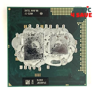 Intel Core i5-520M 2.40GHz 2-Core 3MB Socket G1 Laptop Mobile CPU SLBNB SLBU3 - Picture 1 of 1