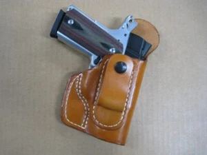 Azula AIWB, IWB  Single Belt Loop Leather Holster , CCW ... With Optic - Picture 1 of 6