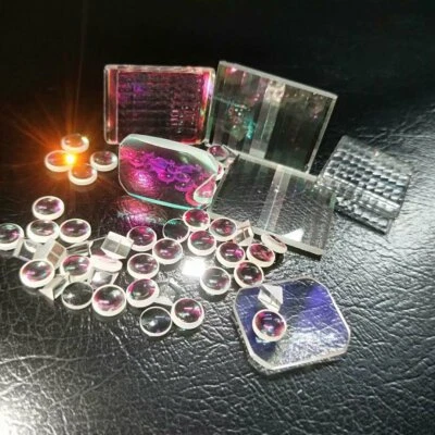 20PCS Defective Colored Prism for Necklace Earrings DIY Decorative Education - Image 1 of 4