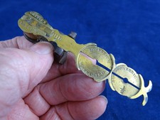 Rare Cattle's Patent Slide Rocker Balance for 1 & 1/2 Sovereign Coins, 