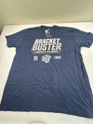 NEW 2XL Liberty Flames Bracket Buster T-shirt Brand New Fanatics Brand - Image 1 of 4