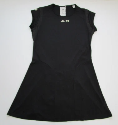 Womens XL Adidas Roland Garros Y3 tennis dress black  - Image 1 of 4