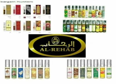 Al Rehab Oil Perfume Collection 6-ml Roll on, Alcohol free Attar/Ittar 100% UAE