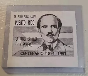 SELLO PEDRO ALBIZU CAMPOS 1991 - Imagen 1 de 2