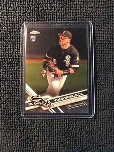 2017 Topps Chrome Update Yoan Moncada Rookie Card # HMT98