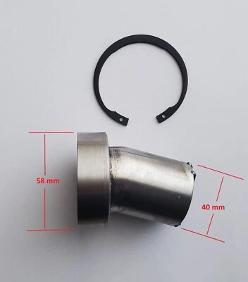 DB Killer maggiorato per Arrow Indy Race Evo 58 mm - Image 1 of 4