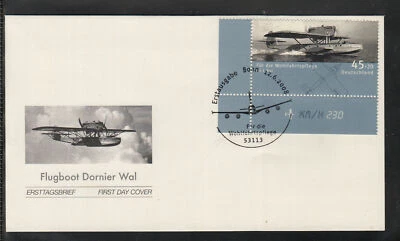 Germany 2008 of 4 beautiful FDC Aircrafts / Ju-52 , BO 105, Dornier Wal , A 380 - Image 1 of 4