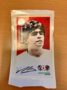 PANINI Sticker WM 2018 World Cup - Diego Maradona WM 86 - C5 Coca-Cola Austria - Picture 1 of 2