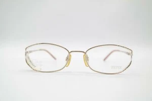 Vintage Zeiss 153107-0510 Gold plated Gold Oval Brille Brillengestell NOS - Picture 1 of 6