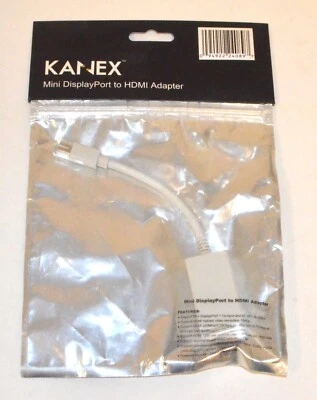 Kanex 7-inch Mini Display Port - HDMI Adapter *New* 094922240897 - Image 1 of 3