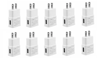 10X 2A USB Wall Charger Plug Home Power Adapter For iPhone 8 9 X XR XS MAX 11 12 - Image 1 of 2