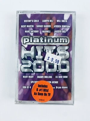 Platinum Hits 2000 Cassette Tape Destiny's Child Savage Garden Lauryn Hill NOS - Image 1 of 4