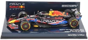 Minichamps Red Bull RB19 #1 Winner US GP 2023 - Max Verstappen scala 1/43 - Foto 1 di 5