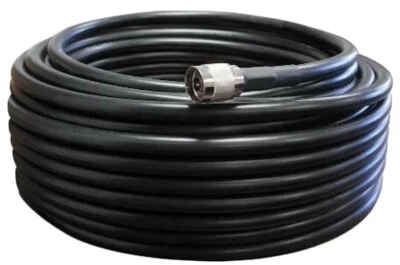 SureCall 100-Ft Low Loss LMR-400 Cable Black SC001-100 - Image 1 of 4