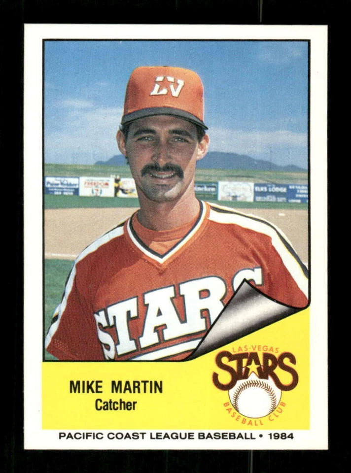 1984 Cramer Las Vegas Stars 227 Mike Martin BXCP36 - Image 1 of 2