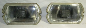 Lucas Glass Lens for Square 8 Driving Lamps Fog Lights One Pair Of Lens NOS - Picture 1 of 10