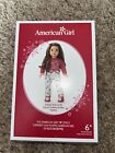 New American Girl Truly Me Holiday Wish List Pajamas W/Slippers For 18 Inch Doll