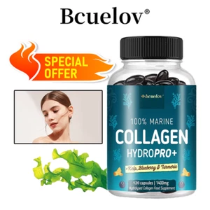 Collagen Hydropro+ Supplement - Unterstützt die Gesundheit von Haut, Haaren und Nägeln, Antioxidans - Bild 1 von 14