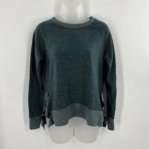 Olivia Sky Womens Long Sleeve Pull Over Forest Green Sweater Size XS - Picture 1 of 15
