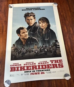 THE BIKERIDERS "OUTSIDERS BECOME LEGENDS"  BUS SHELTER MOVIE POSTER 48x70 - Picture 1 of 13