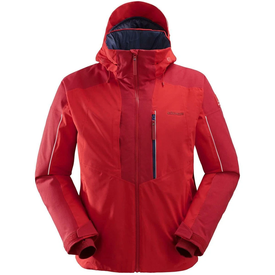 Eider RIDGE 2.0 Men's Ski Skiing Jacket RED Size XXL UK 46 BNWT — 第 1/1 张图片