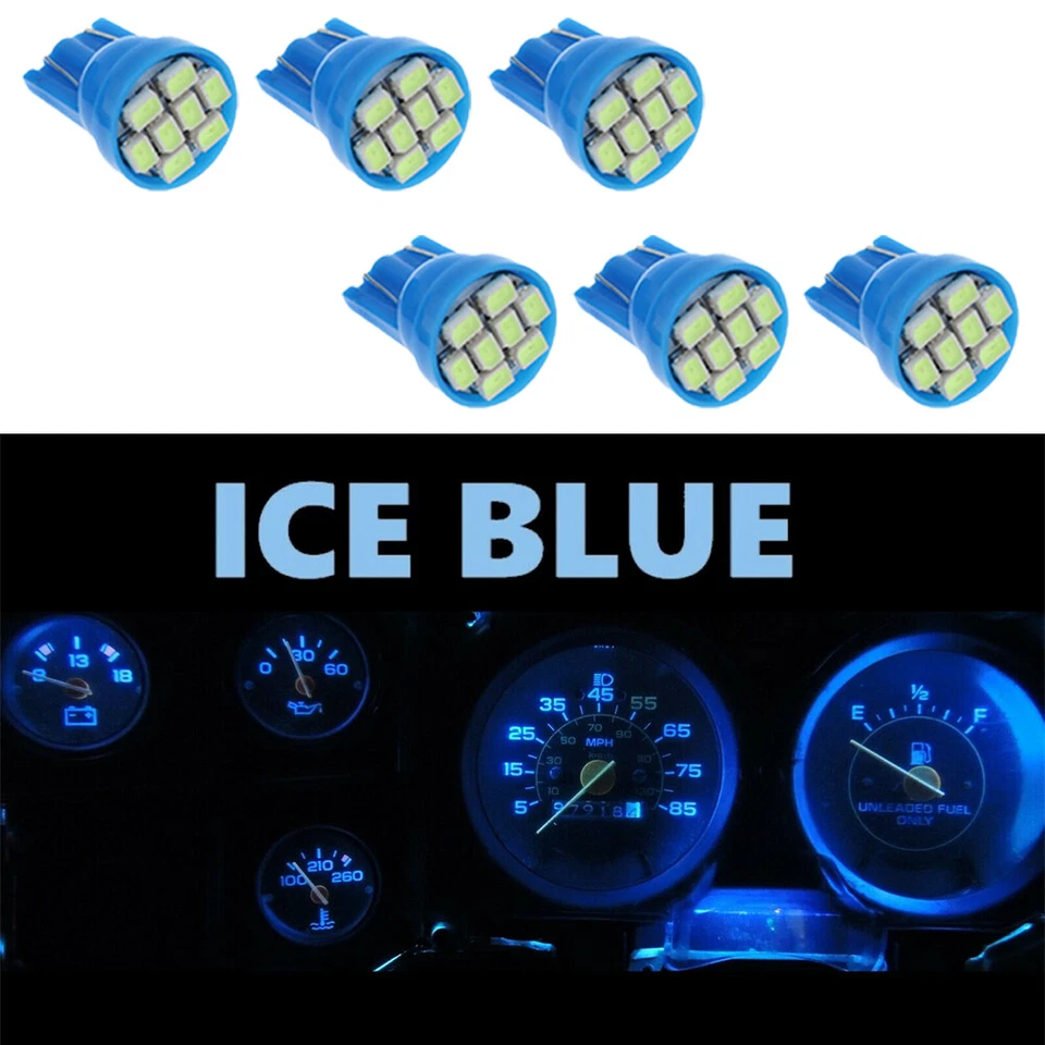 Кластер светодиодных ламп для приборной панели ледяной синий для Chevy 1987 K10 K20 K30 грузовика - Изображение 1 из 4