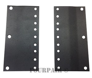 23" to 19" Inch Rack Reducer Adapter Converter Brackets Tabs Steel 3 Space 3U