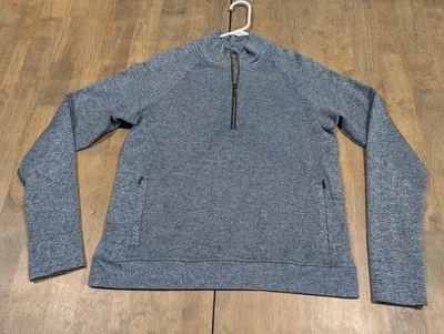 Lululemon  Zip Sweater Jacket Women's 10 Gray Merino - Image 1 of 4