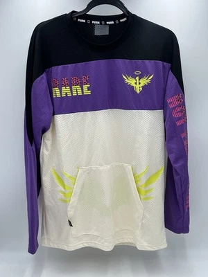 Camiseta deportiva Puma Melo Be You Moto Cross prístina/púrpura para hombre talla grande 621712-01 Foto 1 de 4