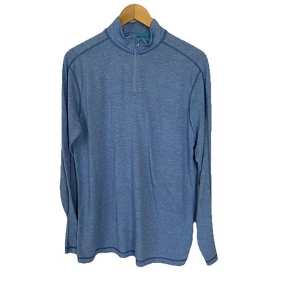 MAGELLAN OUTDOORS Men's Medium Fish Gear1/4 Zip Long Sleeve Loose Fit Shirt - Image 1 of 4