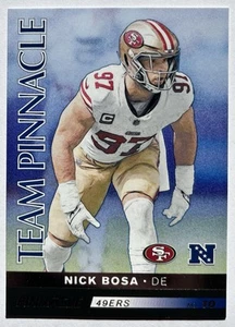 2024 Panini Encore Football Team Pinnacle Nick Bosa / Joey Bosa #10 - Bild 1 von 2