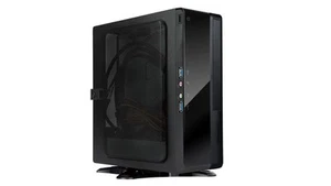 InWin BQ656 Mini-ITX Boîtier 200W Alimentation USB 3.0 Slim ODD 2.5” Disque Dur Audio Port Noir - Photo 1/2