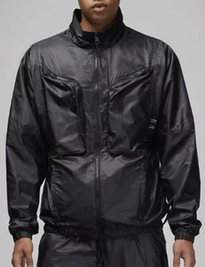 Nike Air Jordan 23 Engineered Logo Track Jacket DM1863-010 Men's Medium NEW - Picture 1 of 16