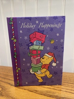 Photo Album Brand New Disney Winnie The Pooh Holiday Happenings 4 x 6 Album - Image 1 of 4