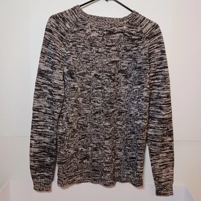 Suéter Lands End Drifter Grueso Tejido con Cable Gris Mediano 10-12 Acogedor Cálido Grueso Foto 1 de 4