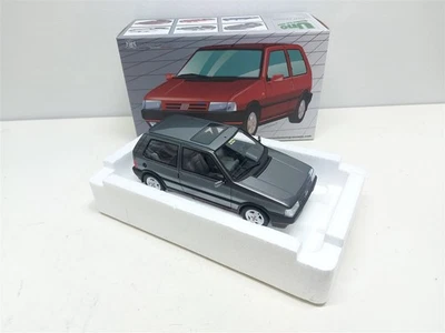 Fiat Uno Turbo i.e. 1.4 Grigio Quartzo 2° Serie 1990 - 1/18 Laudoracing LM200D - Immagine 1 di 4