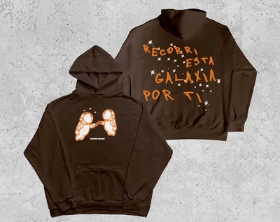 Sudadera con Capucha Ivan Cornejo Mirada Tour 2024 Chocolate Oscuro Talla Completa S-5XL QA1516 Foto 1 de 2