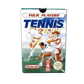 Four Players Tennis Nintendo NES COMPLET PAL FAH CIB