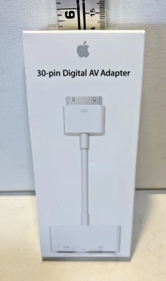 30-контактный цифровой аудио-видео адаптер Apple модель A1422 - Изображение 1 из 3