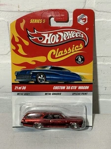 Hot Wheels Classics Custom ‘66 GTO Wagon Red Series 5 - Picture 1 of 13
