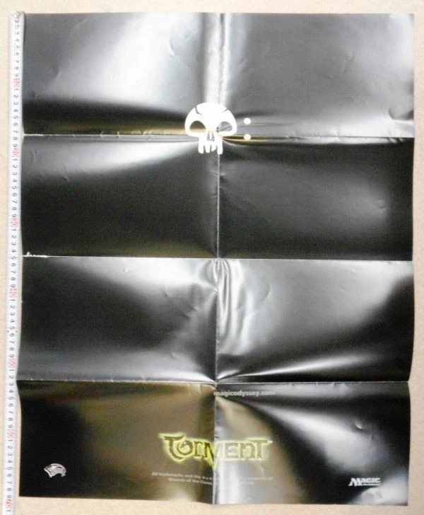 Magic the Gathering Torment Promo Poster Rare Unused Collectible - Image 1 of 1