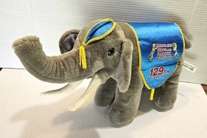 RINGLING BROS & Barnum and Bailey Circus Elephant 129th Anniversary Plush Animal - Picture 1 of 7