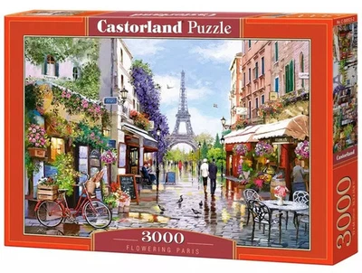 5904438300525 Puzzle 3000 elementów. Fowering Paris Castorland - Image 1 of 2