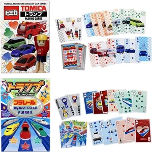 Set 2 carte da gioco Plarail Tomica carta - Foto 1 di 6