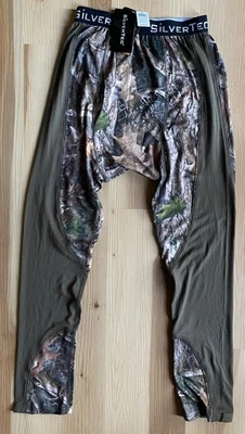 TrueTimber SilverTec™ Light Baselayer Pant - Kanati Camo Sz Medium Deer Bowhunt - Image 1 of 2