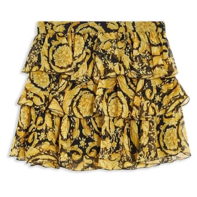 Versace Kids Barocco Print Skirt - Image 1 of 2