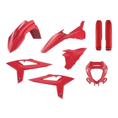 Polisport MX Plastic Kit for BETA RR 2T & 4T (2020-2022) Dirt Bike, Red - Image 1 of 4