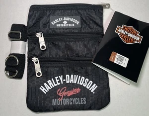 Harley-Davidson Motorcycles X-Body Crossbody Sling Bag Handtasche, Schwarz 99616/Dragon - Bild 1 von 8